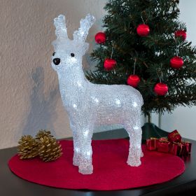 Acrylic Reindeer 24 white LEDs