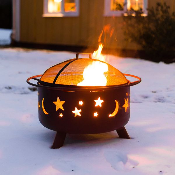 Moon Stars Fire Pit Chimeneas Firebowls And Patio Heaters