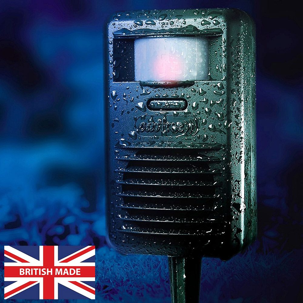 Catfree Ultrasonic Cat Deterrent Controlling Pests And Problems Squires Garden Centres 7501