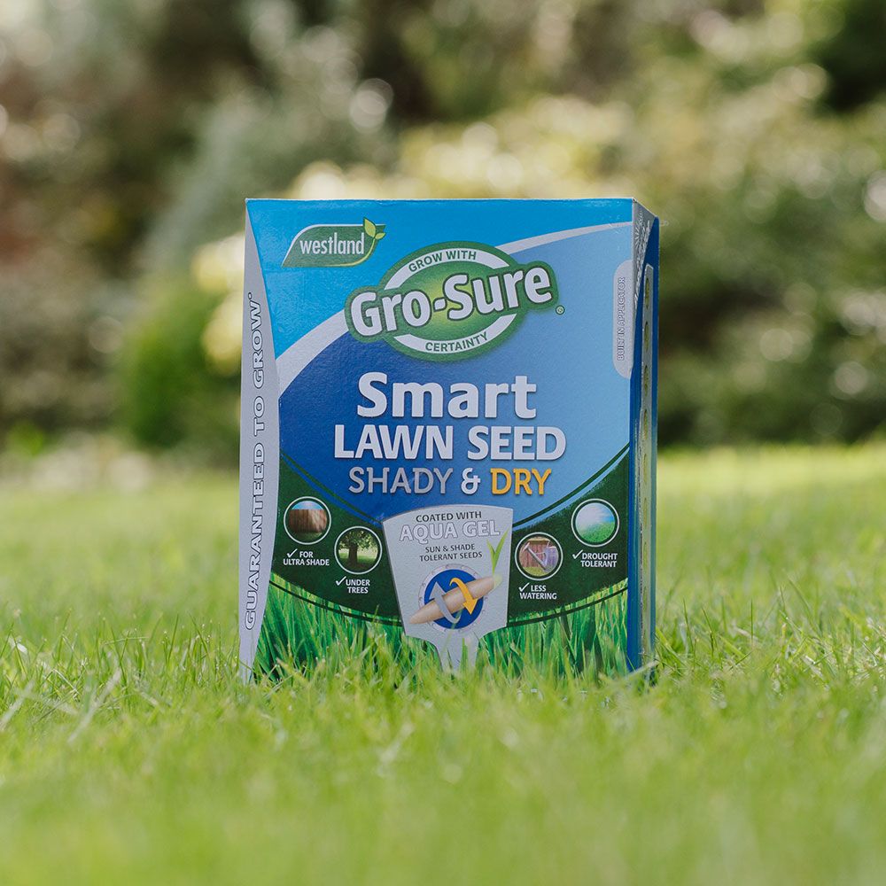 GroSure Smart Lawn Seed Shady & Dry 20sqm Lawn Seed Squire's