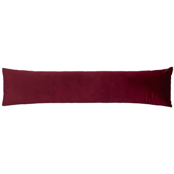 Opulence Draught Excluder - Burgundy - 92cm x 23cm