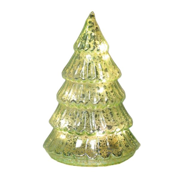 light up christmas tree glass