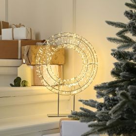 Dewdrop Wreath 45cm 720 Warm White LED