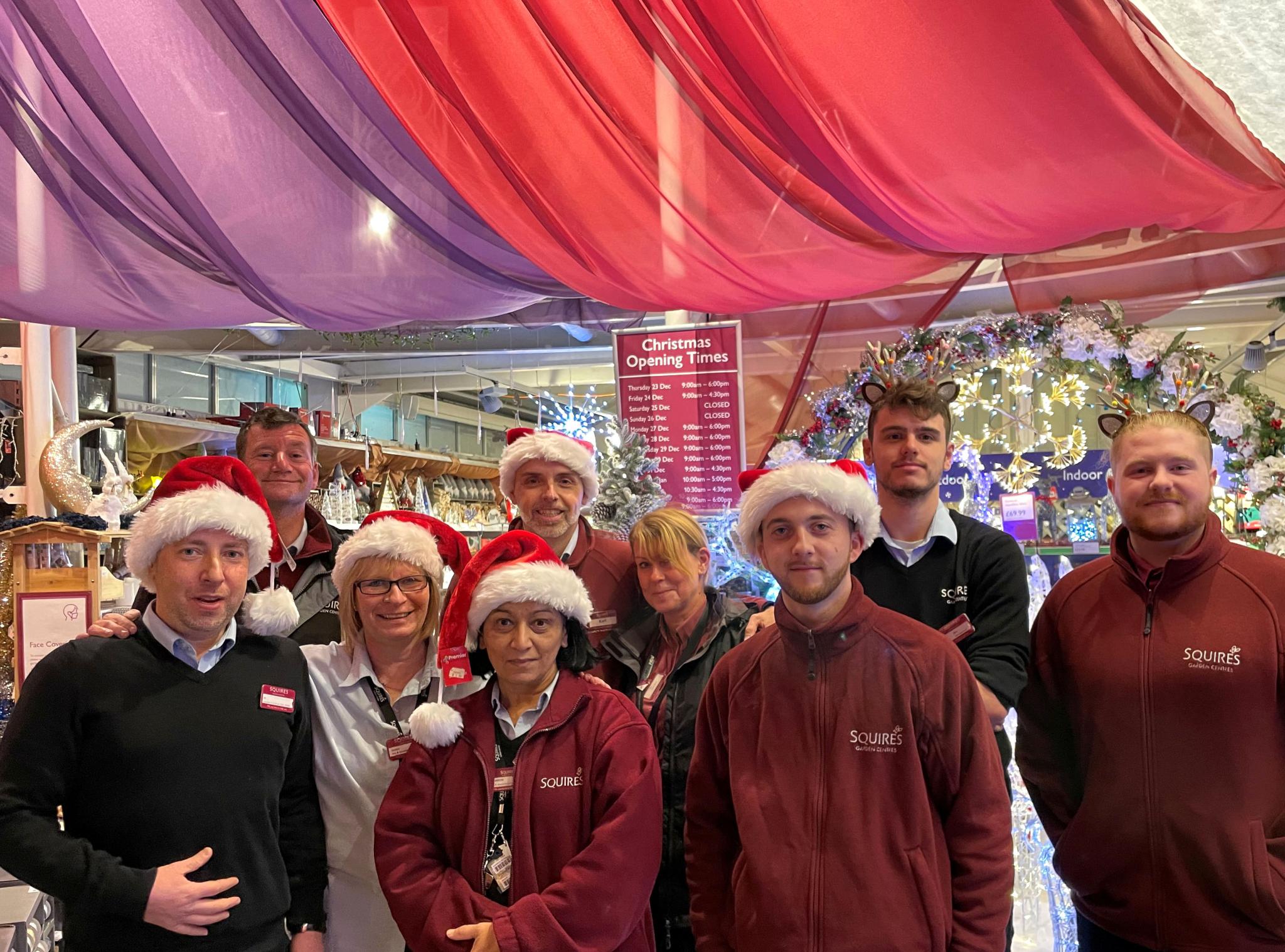 Squire’s Stanmore wins ‘Best Christmas Display’ Squires Garden Centres